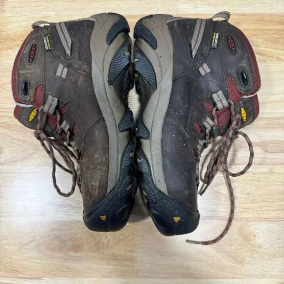 KEEN Utility 1022098‎ Lansing Mid Waterproof Steel Toe Work Boots for Mens 8.5